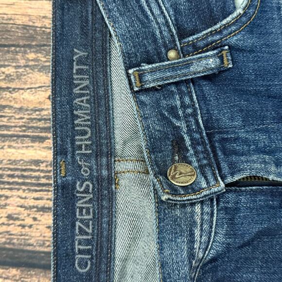 Citizens of Humanity Women's Mandy High Waist Retro Slim Jeans Size 30 - Picture 3 of 5